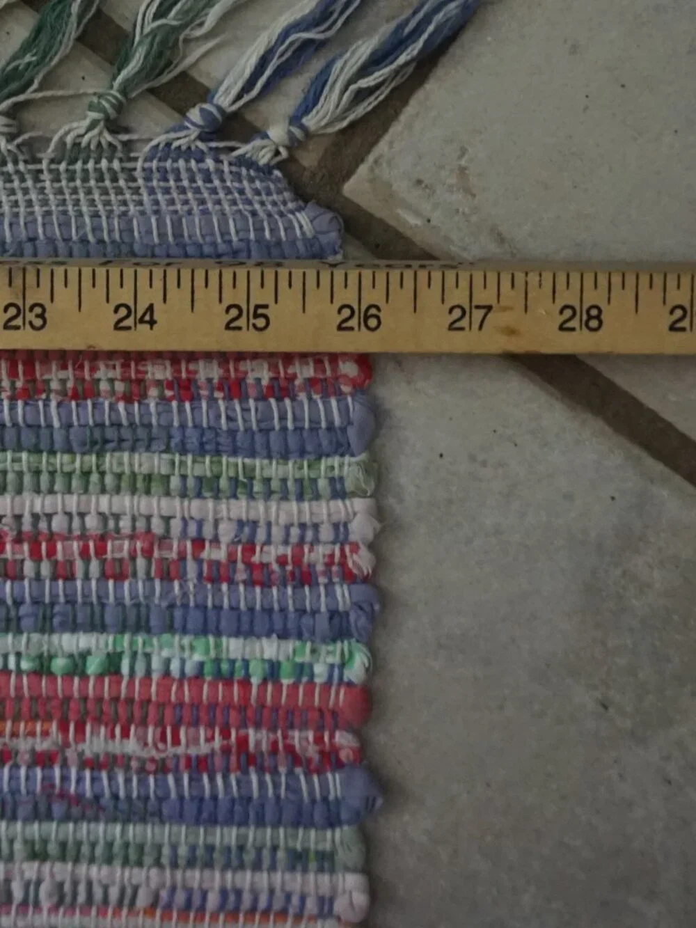 Rainbow Rag Rug
